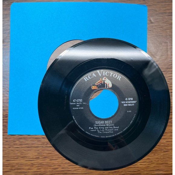 Pee Wee King Sugar Beet / I'll Be Walking Alone in a Crowd 45 Country Bopper - Picture 3 of 4